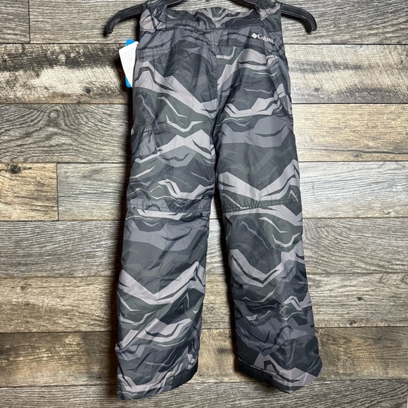 Columbia NWT Ice Slope II Pant Waterproof Ski Snow Pants Camo Youth XS - Picture 6 of 10